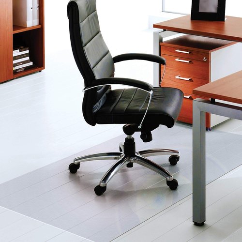 Floortex Chair Mat 48" x 79" for Hard Floors