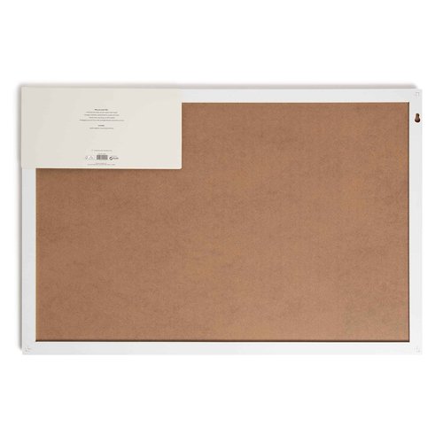 U Brands Farmhouse Dry Erase Calendar White Board with White Frame Set, Office Supplies, with Magnets, 20” x 30”, 3 Pieces