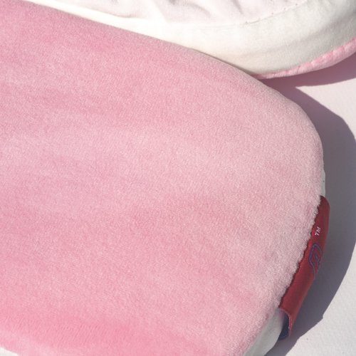 AMGAMING Ergonomic Office Chair Armrest Pads Extra Soft Elbow Support Cushions for Office, Gaming, Desk Chairs, Set of 2 Pink (11" Large Size, Washable Cover)‌