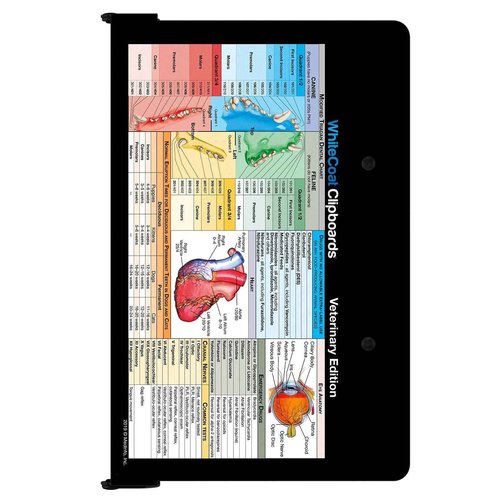 Whitecoat Clipboard® - Blackout Veterinary Medicine Edition
