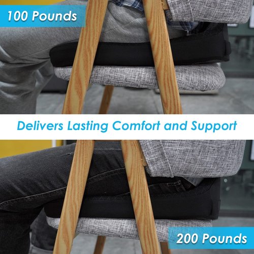 2022 Upgrades Car Coccyx Seat Cushion Pad for Sciatica Tailbone Pain Relief