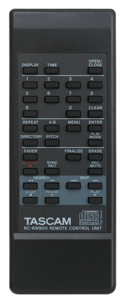 Tascam CD-RW900MKII Professional Rackmount CD Recorder/Player