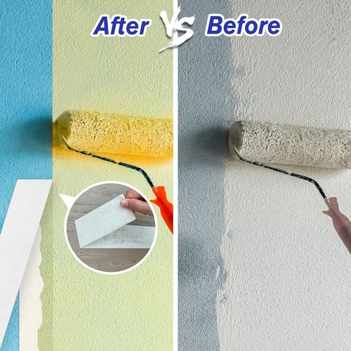 Dreamleven 2 Inch White Painter's Tape with Adhesive for Multi-Surface,General Purpose White Masking Tape for Wall Painting,Labeling,DIY Projects&Crafts,Automotive,Easy Peel and Remove,60 Yards