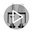 Sneeze Guard Support Clamp Desk Partition C-Shape 4 Pack (4pk) Aluminum Adjustable