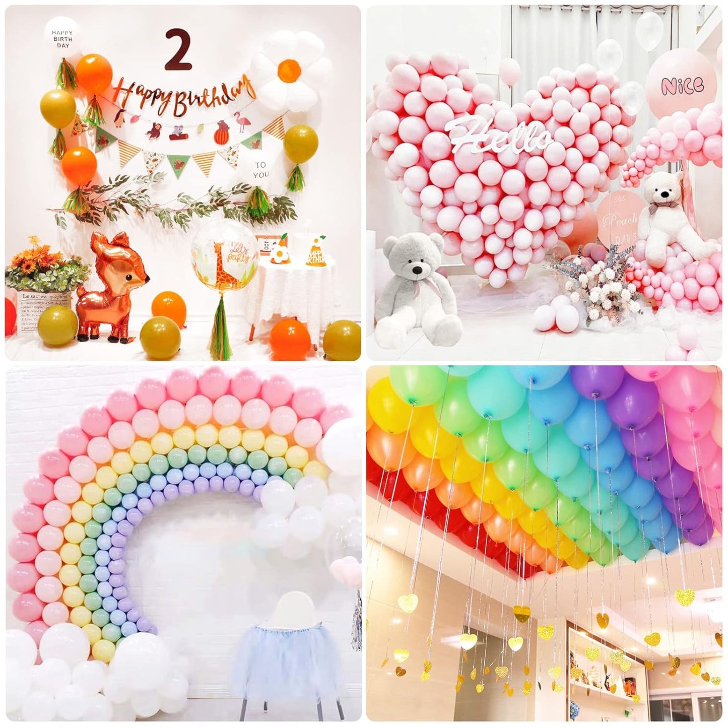 Transparent Balloon Glue Points by Skiennix - 1500 PCS Double-Sided Adhesive Dots for Craft Decoration