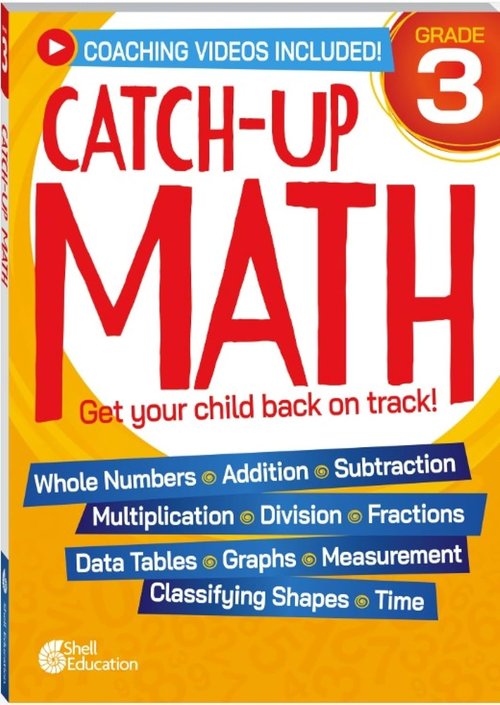 Catch-Up Math | 3rd Grade Learning Workbook - Engaging Activities for Skill Mastery