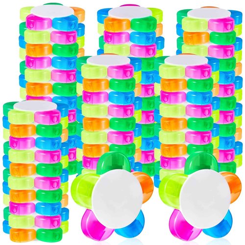 Outus 100 Pieces Petals Highlighters Assorted Colors Back to School Flower Shape Watercolor Highlighter Pens 5-in-1 Fluorescent Pens for Office School Stationery Aesthetic Supplies,5 Colors