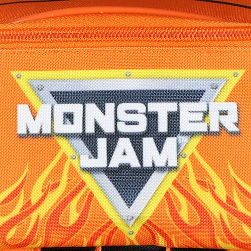 Monster Jam Backpack El Toro Loco 3D Bull Horns Monster Truck 16" Kids School Book Bag with Laptop Tech Sleeve