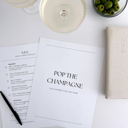 Name Change Kit for Brides (Missouri)