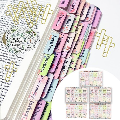Bible Journaling Kit - Bible Highlighters, No Bleed Pens & Cross Paper Clips | Complete Set