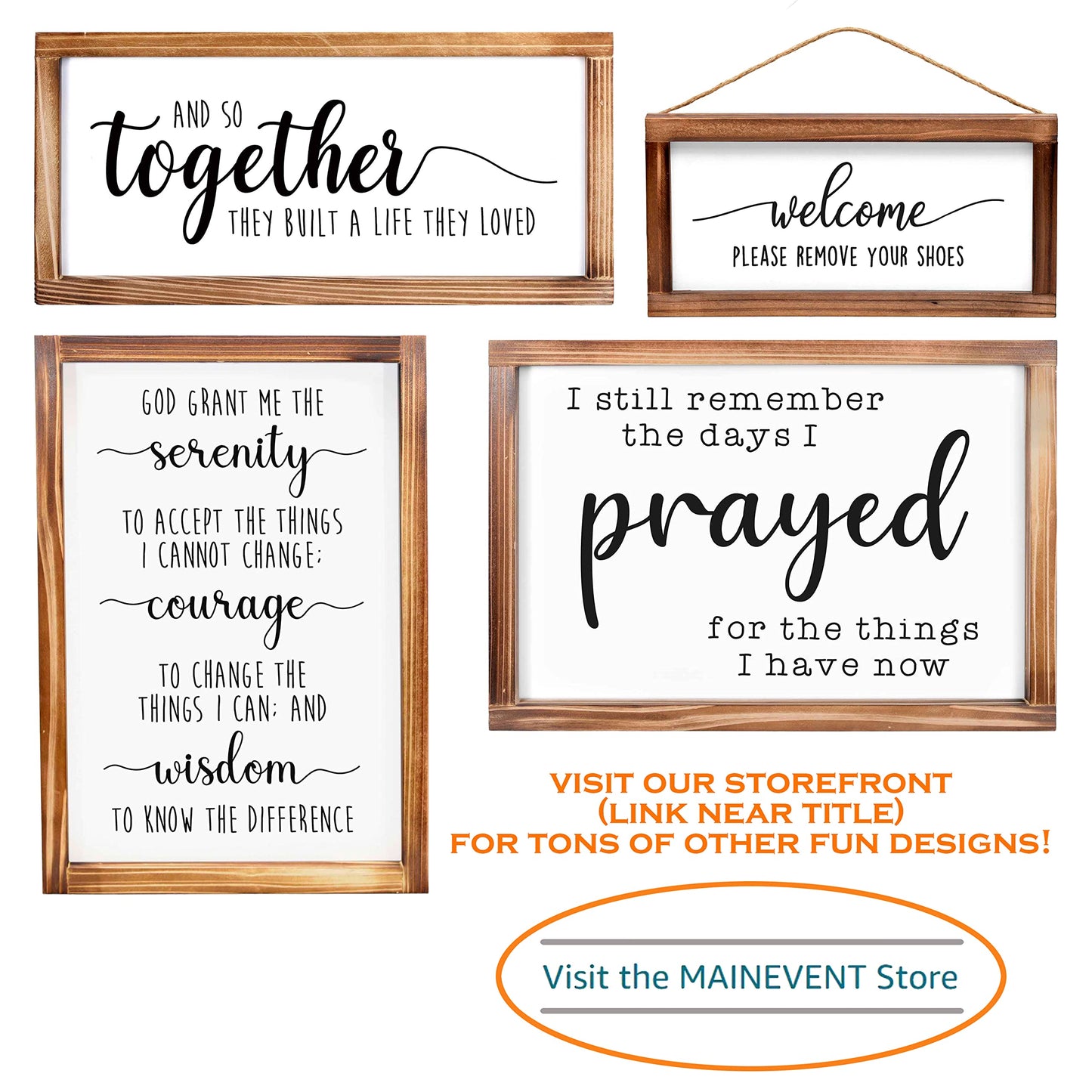 Please Remove Your Shoes Off Front Door Sign 6x12 Inch, No Shoes Home Farmhouse Decor