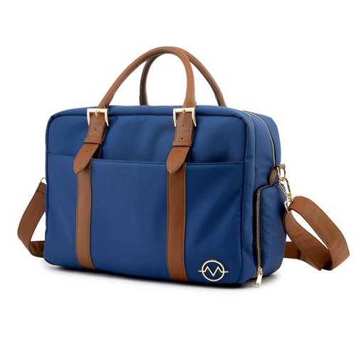 VERSIMED Luxury Work Bag for Healthcare Professionals Waterproof Doctor Bag Medical Organizer with Handle and Removable Shoulder Strap for Doctors, Medical Student, Dentists, Nurses