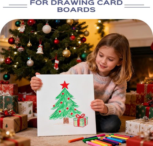 Golden State Art 11x14 Foam Boards - 25 Pack White 1/8 Inch Thick for School Crafts & Presentations