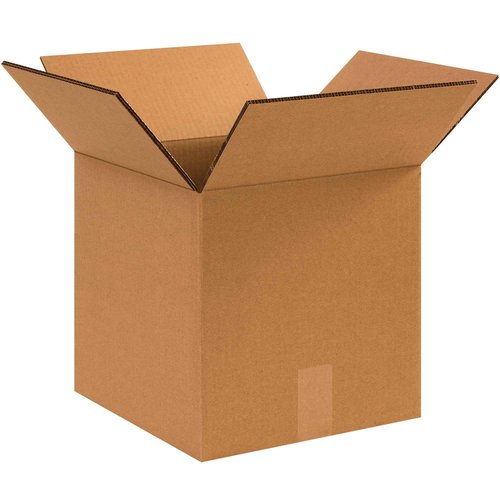 Partners Brand PHD1212DW Double Wall Boxes, 12"L x 12"W x 12"H, Kraft (Pack of 15)