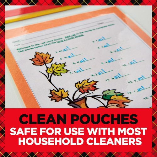 Scotch Thermal Laminating Pouches - Letter Size 8.9 x 11.4 Inches | 100-Pack for Durable Protection
