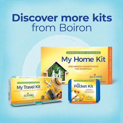 Boiron My Travel Kit - Homeopathic Medicine Storage Case for On-the-Go Use