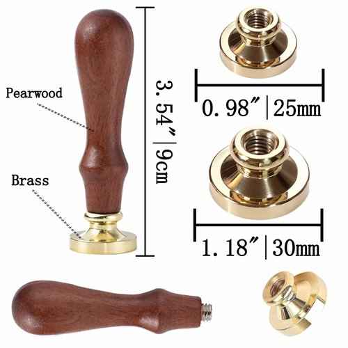 10PCS Mythical Wax Seal Set - Retro Brass Sealed Stamp, Removable Sealing Wax Stamp with 2 Handle (Thor,Anubis,Bastet,Medusa,Hades,Chimera,Siren,Sphinx,Athena,Apollo)