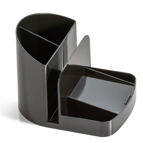 Officemate Deluxe Desk Organizer, Black, 1 Organizer (21552)