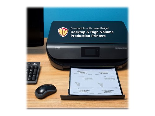 DocuGard Medical Security Papers, 24 lb Bond Weight, 8.5 x 11, Blue, 500/Ream