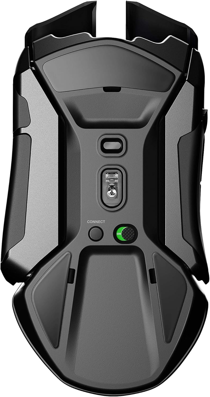 SteelSeries Rival 650 Wireless Gaming Mouse - Rapid Charging, 12,000 CPI Dual Sensor, RGB Lighting