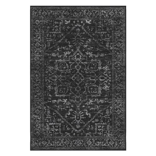 QQpony Chair Mat for Hard Floors, 48" x 60" Office Chair Mat for Hardwood Floor, Area Rug for Living Room, Protector Floor Desk Rug for Home Office (Black)