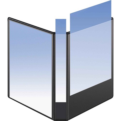 Business Source 1" Round-Ring View Binder