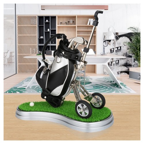 Golf Pen Holder Office Desk Decor Cool Unique Gift - Best Choice for Golf Love