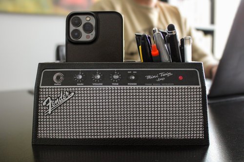 P Pluginz Fender Desk Organizer