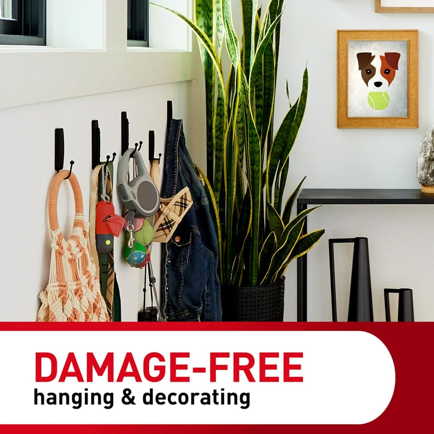 Command Indoor Medium Replacement Strips - Damage-Free Wall Hanging Hooks | 36 Strips, Holds Up to 3 lb, White