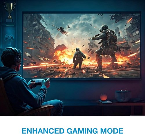 Optoma Photon Life PK32 4K LED Projector - Portable Home Entertainment & Gaming Solution