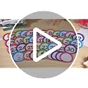 FaCraft Rainbow A-crayon Classroom Line Up Spots - 36 Pastel Floor Stickers