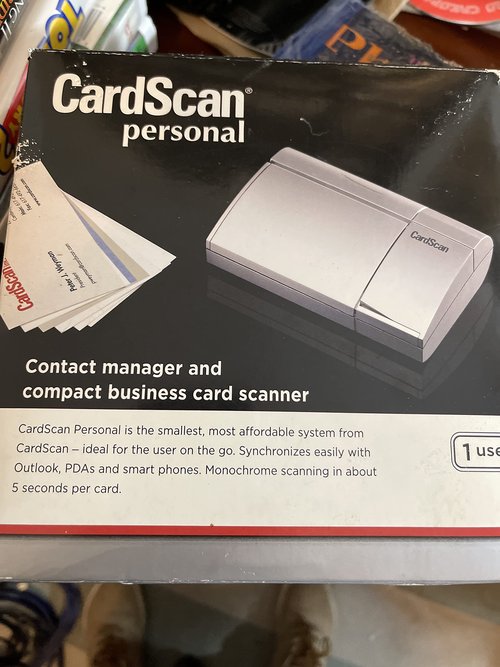 CardScan 8 Personal - Card Scanner - CSP-A08480-ENG