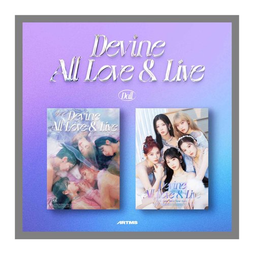 DREAMUS ARTMS Dall 1st Album Contents+Card+Tracking Sealed Artemis Devine All Love & Live OURII (Full Set(2 Standard+2 Platform))