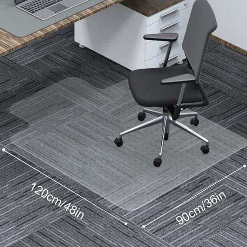 Heavy Duty Chair Mat for Carpet,36"x48",2.2mm,Office Floor Mat for Carpeted Floors,Under Desk Mat for Low Pile Carpet,Mat for Office Chair on Carpet