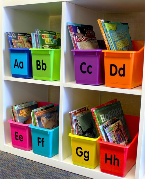 Teacher Brights Plastic Book Bin 6-Pack (TCR2088636)