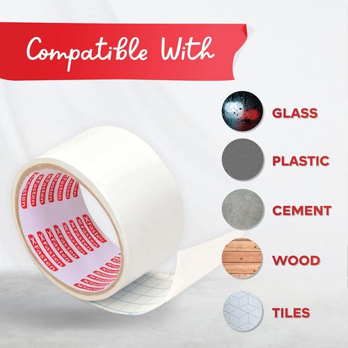 XFasten Dry Erase Tape White 2-Inch x 30-Feet Zero Smudging Ghosting-Free Whiteboard Tape, Reusable Dry Erase Labels for Storage Bins, Sentence Strips for Teachers