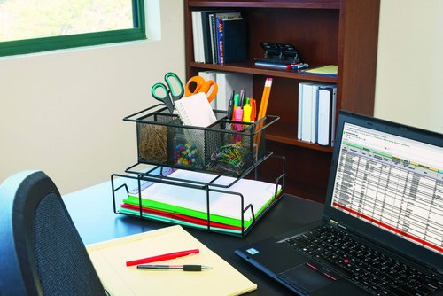 Really Good Stuff Group Materials Caddy (Black)