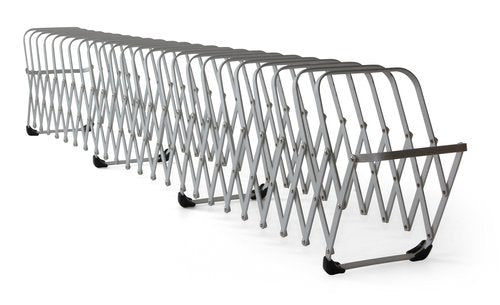LEE Flexifile Expandable Collator to Organizer, 24 Sections, Letter to Legal Size Files, 6.5" X 10.25" X 10.5", Silver
