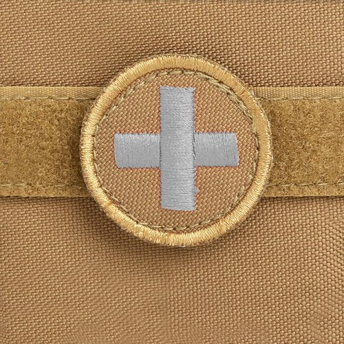 Orca Tactical First Aid Molle Medical Pouch- Heavy Duty IFAK Pouch - Empty Medical Organizer for Military, EMTs, Law Enforcement, Camping, Hiking (Coyote)