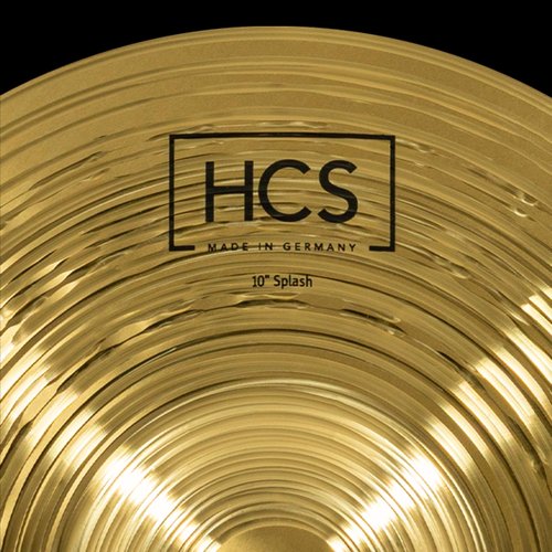 Meinl Cymbal Set Box Pack with 14” Hihats, 20” Ride, 16” Crash, Plus a FREE 10” Splash – HCS Traditional Finish Brass – Made In Germany, 2-YEAR WARRANTY (HCS141620+10)