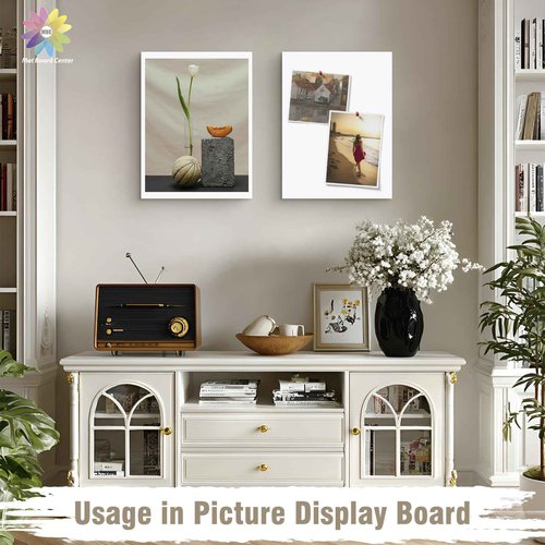 Mat Board Center, Pack of 10 Acid-Free Foam Boards, 24x36 inch White Foam Boards, 3/16" Thick