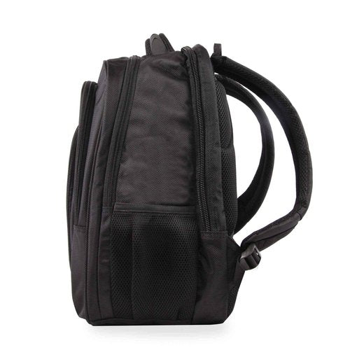 Perry Ellis M140 Business Laptop Backpack, Black, One Size