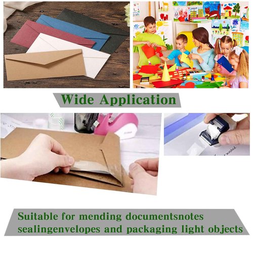 WUKAKA 144 Rolls Transparent Tape Refills Rolls Each Rol 1 inch Corel 3/4 x 900 Inches,for School,Office, Home.