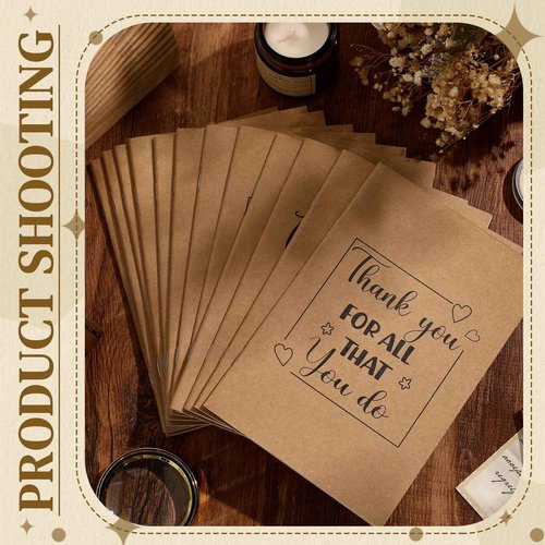 Fuutreo 50 Students Gifts 8 x 5.5" Thank You for Being Awesome Motivational Notebooks Inspirational Journal Bulk for Teacher Coworker Employee Appreciation(Thank You)