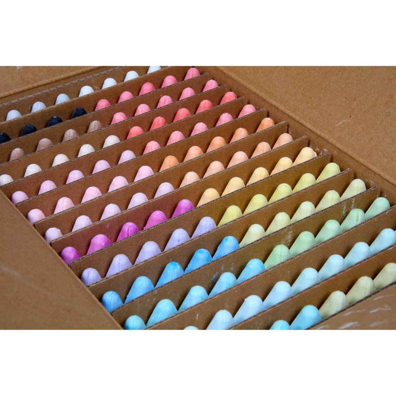 Crayola Washable Outdoor Sidewalk Chalk Collection (130ct), Bulk Anti-Roll Chalk Sticks for Kids, Outdoor Toys & Activities, Teacher Appreciation Gifts, Ages 4, 5, 6