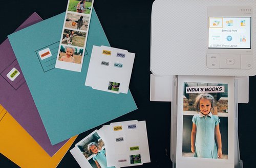Canon RP-108 Cyan/Magenta/Yellow Ink Ribbons And Paper Set