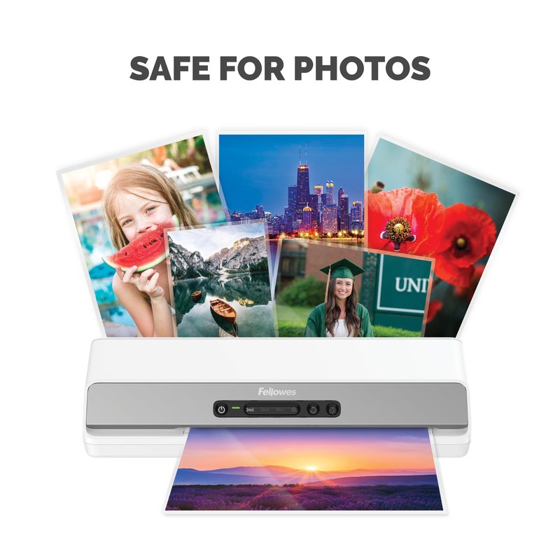 Fellowes Thermal Laminating Pouches, School Supplies Letter Size Sheets, 3-Mil Thickness, 200-Pack, Clear Finish for Classrooms & Offices (5743401)