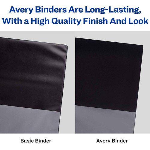 Avery Heavy-Duty Binder with 2-Inch One Touch EZD Ring, Red (79582) (Pack of 2)