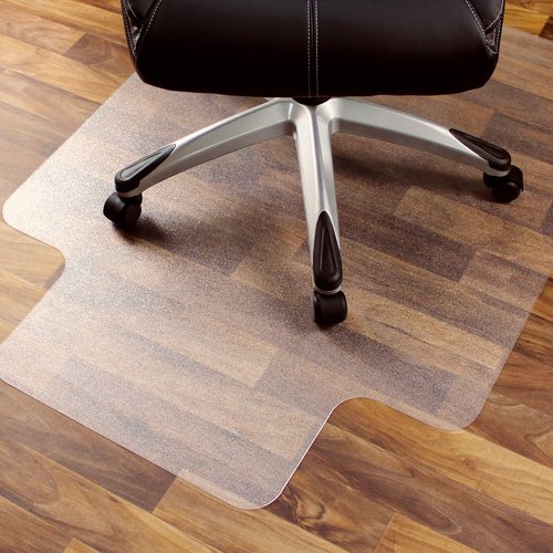 Floortex® Exclusive Polycarbonate Lipped Chair Mat - 35 x 47 for Hard Floor (Pack of 1)
