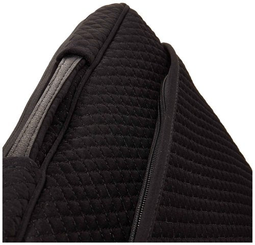 Vera Bradley Women's Microfiber Laptop Organizer, True Black, One Size